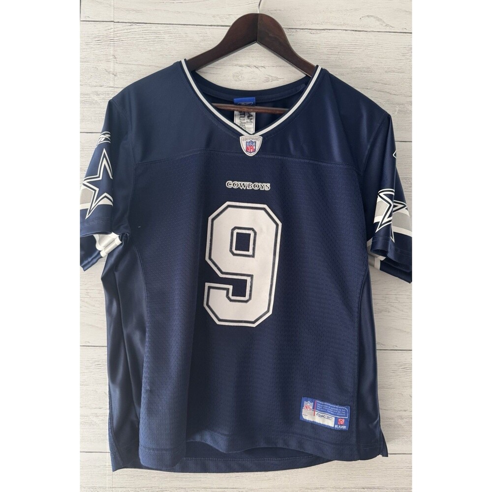 Reebok Dallas Cowboys Tony Romo #9 Jersey Youth Lg On-Field NFL Football